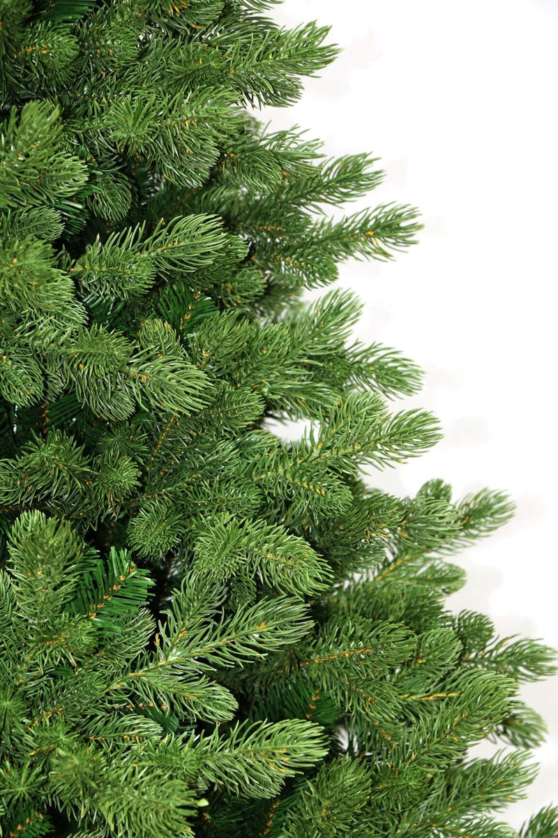 9' Cypress Spruce Artificial Christmas Tree with 2050 Warm White & Multi-Color LED Lights