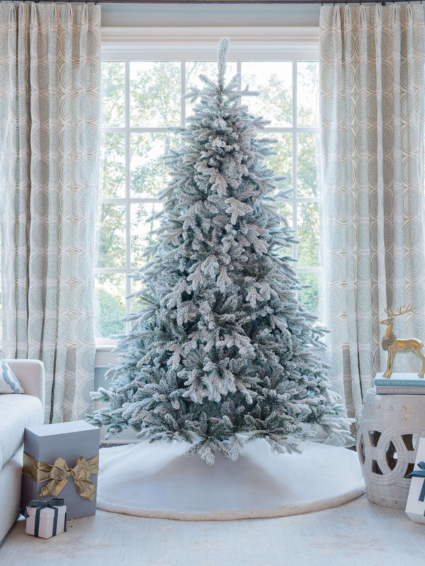10' Queen Flock® Artificial Christmas Tree Unlit