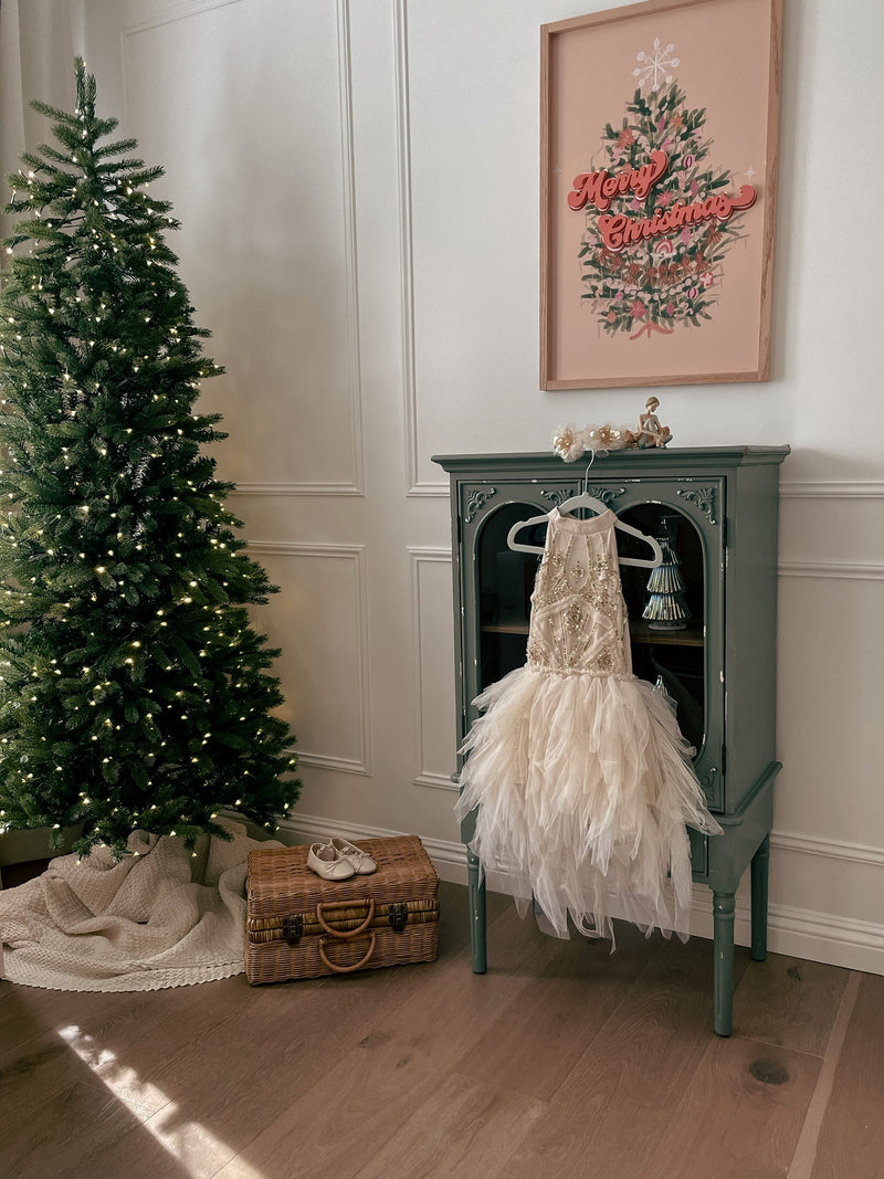 10' King Fraser Fir Slim Artificial Christmas Tree Unlit