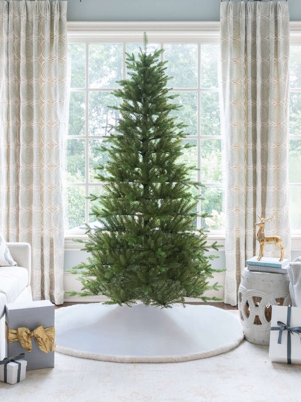 10' Alpine Fir Slim Artificial Christmas Tree Unlit